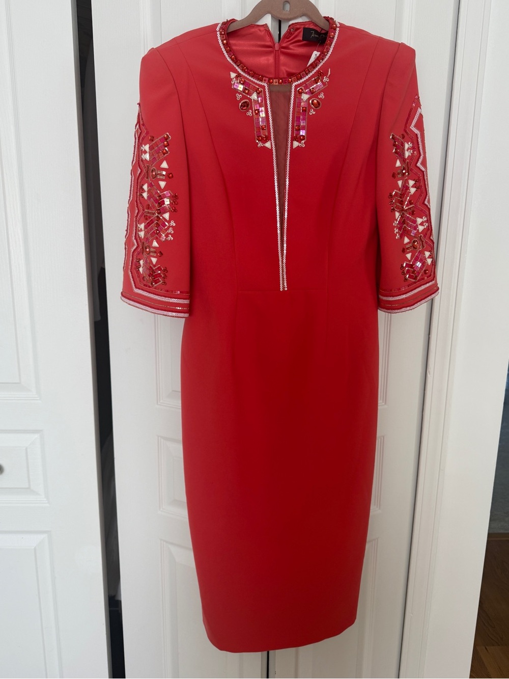 NWT Jenny Packham Coral Women's dress - Size 4 US